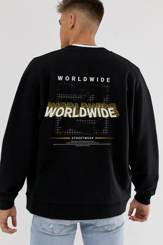 Worldwide Oversize Erkek Sweatshirt - PΛSΛGE