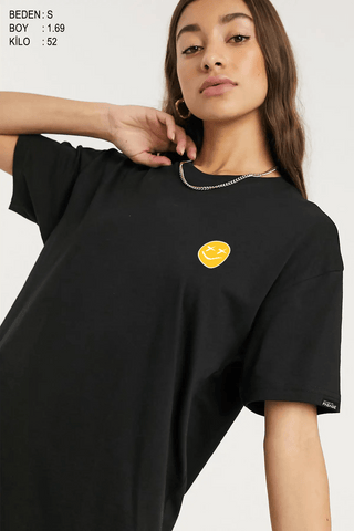 Urban Style Oversize Kadın Tişört - PΛSΛGE